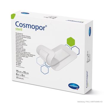 Cosmopor Steril Wundverband 15 x 15 cm (25 Stck.)