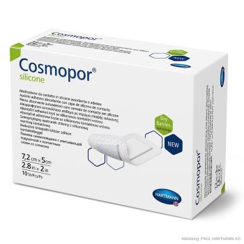 Cosmopor silicone Wundverband steril 7