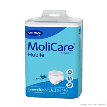 MoliCare Premium Mobile 6 Tropfen Inkontinenzslips Gr. L (14 Stck.)