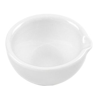 Mörser aus Porzellan mit Ausguss, ECO ca. 83 mm Ø