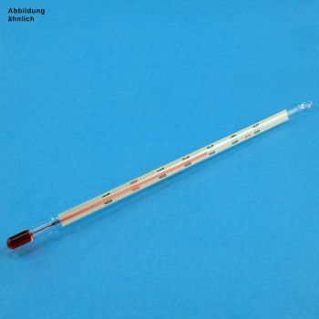 chemisches Thermometer 150°C mit roter Füllung
