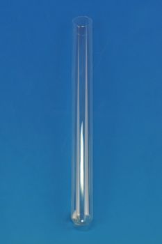 Einmal-Reagenzgläser aus Glas, glatter Rand