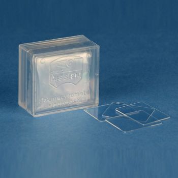 Haemacytometer Deckgläser, CE, 20 x 26 mm