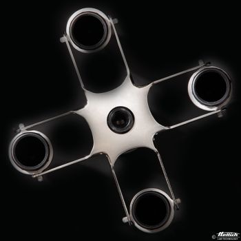 Ausschwingrotor 90° für 4 x 15 ml, mit Gehänge für HET 1011