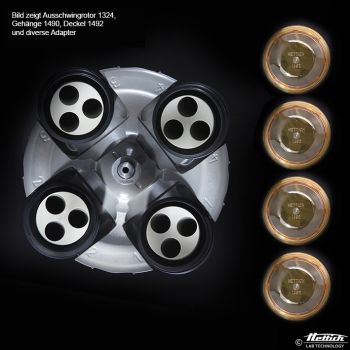 Hygienedeckel mit Bio-Abdichtung für Nutgehänge 1481