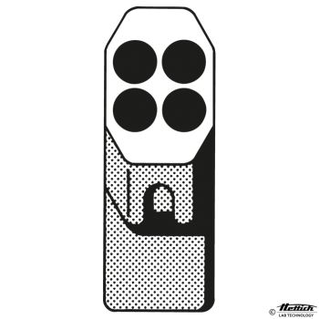 Kunststoff-Gehänge, 4-fach, Ø 17