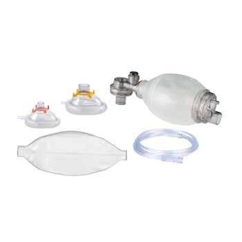 AERObag Beatmungsbeutel SEBS für Kinder mit Maske PVC Gr. 1 und 2