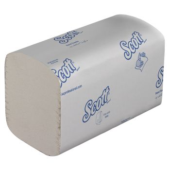 SCOTT Control Falthandtücher 1-lagig, weiß