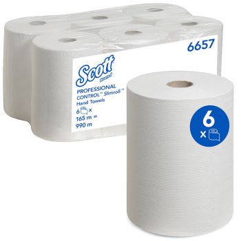 SCOTT Control Slimroll Rollenhandtücher 1-lagig