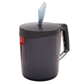 WYPALL Reach Spender transparent schwarz für Zentralentnahme