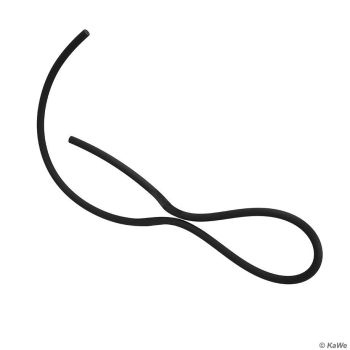 Ersatzgummischnur zu Stripp-Quick, VET schwarz