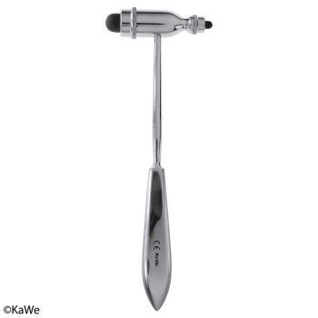 Reflexhammer nach Troemner, schwer mit Metallgriff