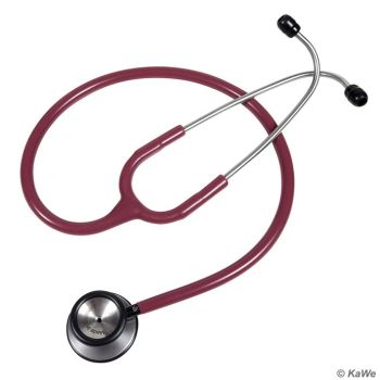 Standard-Prestige Stethoskop Edelstahl, burgunder