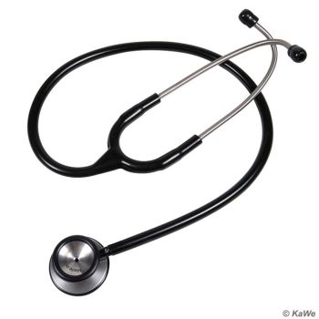 Standard-Prestige Stethoskop Edelstahl, schwarz