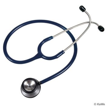 Standard-Prestige Stethoskop Edelstahl, blau