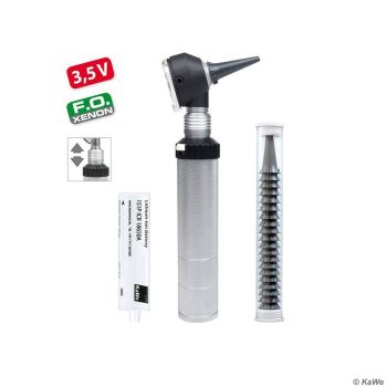 KaWe COMBILIGHT F.O. 30 Otoskop 3,5 V, XL Griff C inkl. Akku m. Clic-Verschluss