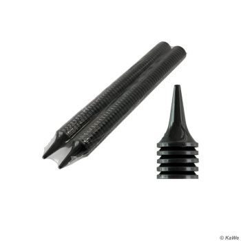 Einweg-Ohrtrichter groß, schwarz, Ø 4 mm (10 x 100 Stck.)