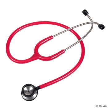 Kinder-Prestige Stethoskop Edelstahl, rot