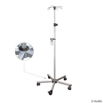 Infusionsständer 5-Fuß, schwere Ausführung
