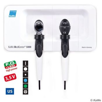 KaWe MedCenter 5000 Set 3,5 V, Otoskop-/Ophthalmoskop-Set