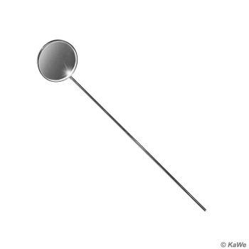 Kehlkopfspiegel Gr. 9, Ø 28 mm aus Metall