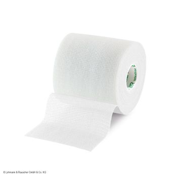 Mollelast haft latexfrei Fixierbinde weiß