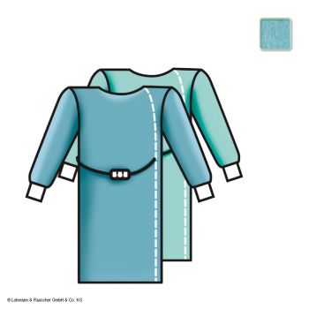 Sentinex PRO OP-Mäntel Spunlace Standard mit Einschlag