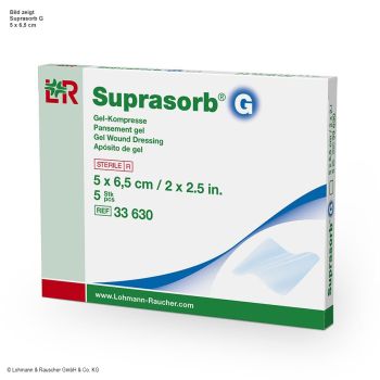 Suprasorb G Gel-Kompressen steril