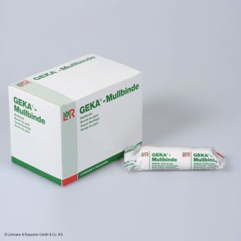 Geka Mullbinde 4 m x 8 cm, einzeln eingesiegelt