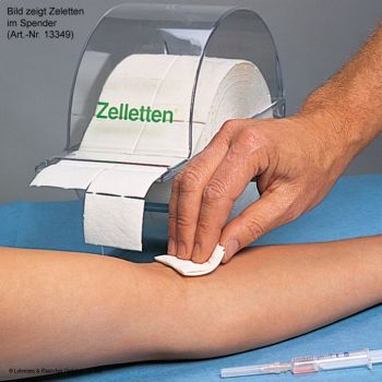 Zelletten 5 x 4 cm (1 Rl. à 300 Tupfer) 0