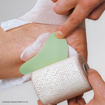 Komprex-Schaumgummi-Kompresse grün