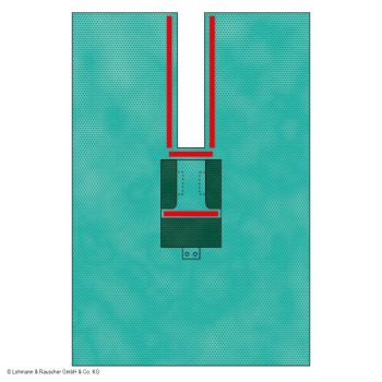 Raucodrape PRO Schlitztücher 2-lagig Plus