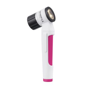 LuxaScope Dermatoskop LED 2,5 V, weiß/magenta