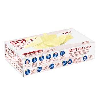 SOFT line U.-Handschuhe Gr. S, Latex