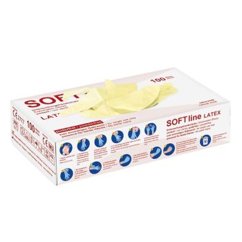 SOFT line U.-Handschuhe Gr. L, Latex