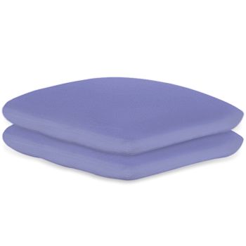 Kissenbezüge Frottee viola, 40 x 40 cm, mit Reißverschluss (2 Stck.)