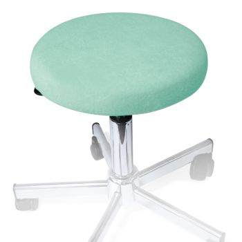 Hockerbezug Frottee mint für Hocker 40 bis 45 cm Ø