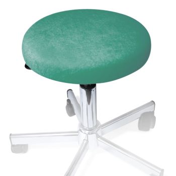Hockerbezug Frottee jade für Hocker 40 bis 45 cm Ø