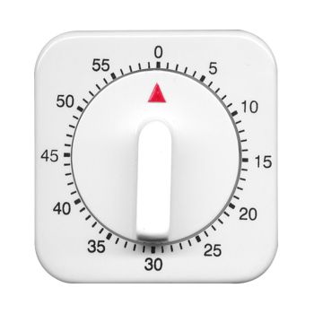 Laborwecker weiß 60 Min. 0