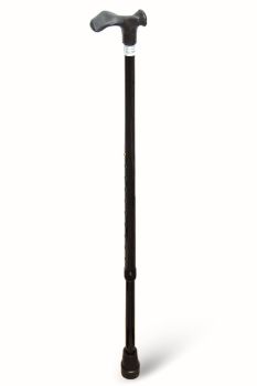anat. Gehstock schwarz, rechts
