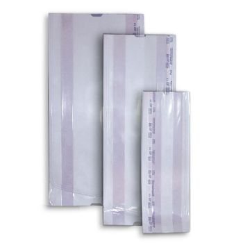 Steri-Beutel 200 x 400 mm mit Falte mit 3 Indikatoren