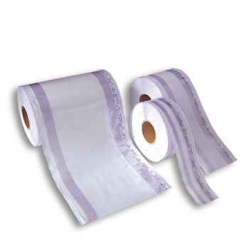 Steri-Rolle 100 mm x 100 m mit Falte mit 2 Indikatoren