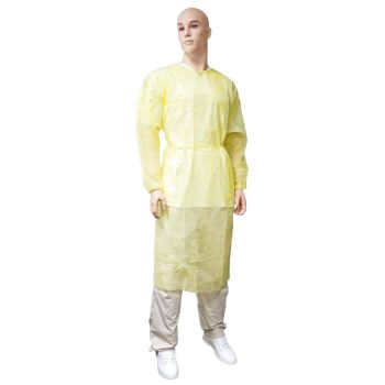 Besucherkittel ratiomed gelb Standardgröße XL (10 Stck.)