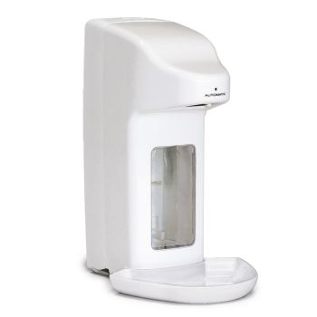 Automatischer Desinfektionsmittelspender ratiomed ''touchless'' 500 ml weiß