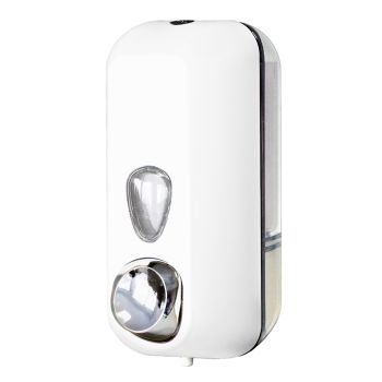 Seifenspender 550 ml, Kunststoff weiß 0