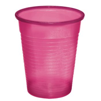 Mundspül- / Laborbecher 180 ml weinrot (100 Stck.)