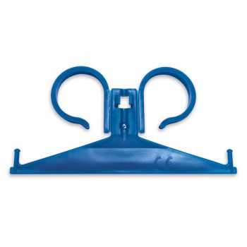 Urinbeutelhalter aus Kunststoff blau 0