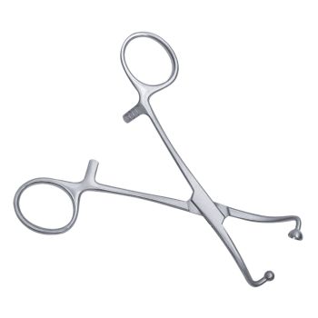 Tuchklemme Kugel und Schale 11 cm 0