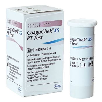 CoaguChek XS PT Test (24 T.) - ohne PZN -