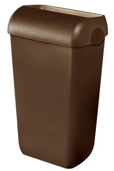 Abfalleimer Kunststoff braun 23 Ltr. 0